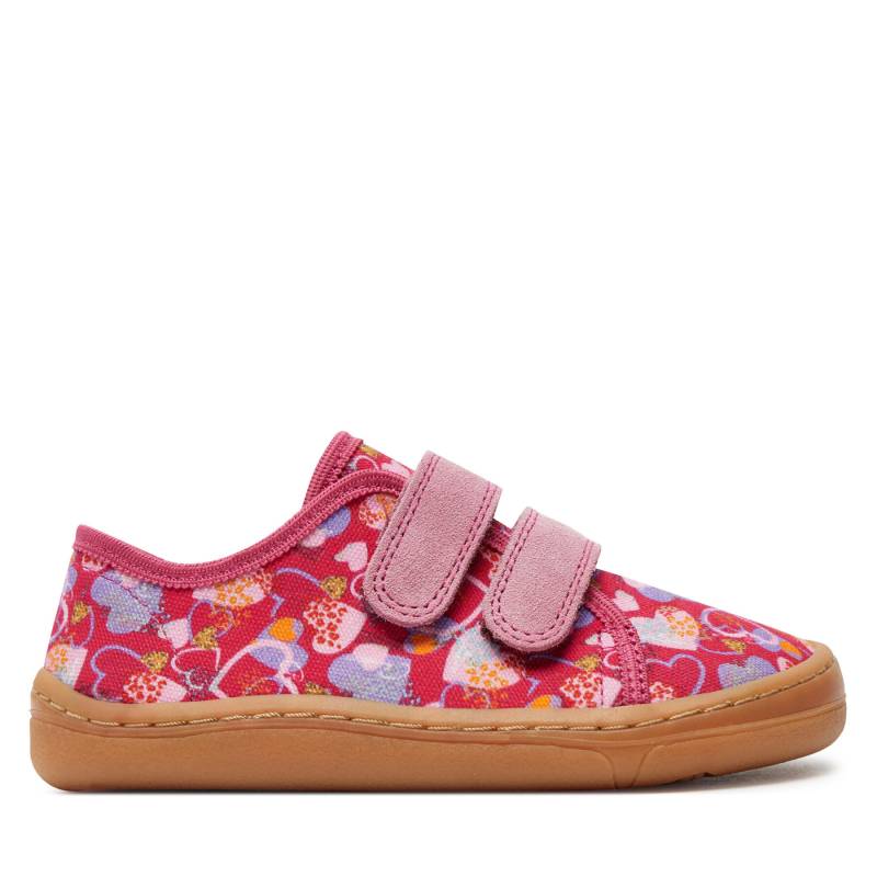 Hausschuhe Froddo Barefoot Canvas G1700390-2 M Rosa von froddo