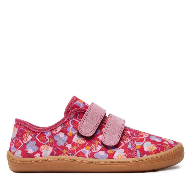 Hausschuhe Froddo Barefoot Canvas G1700390-2 S Rosa von froddo