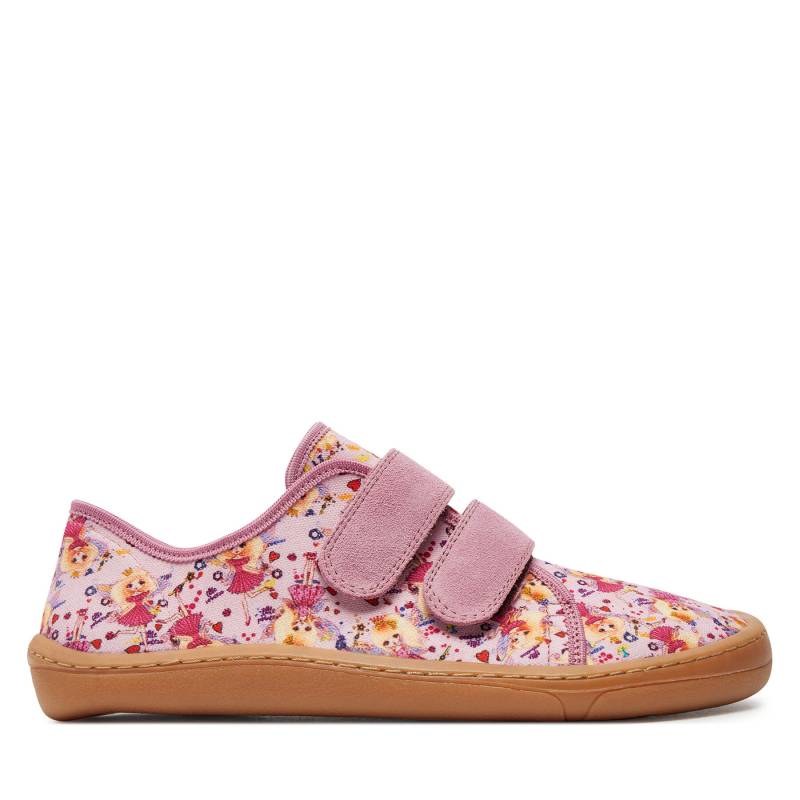 Hausschuhe Froddo Barefoot Canvas G1700390-3 D Rosa von froddo