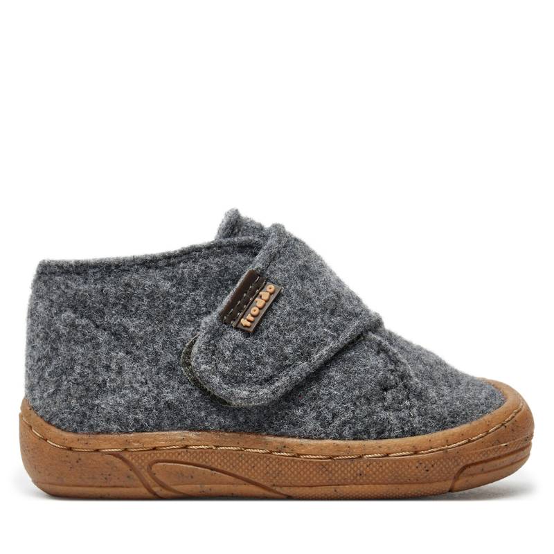 Hausschuhe Froddo Minni Wooly G1700343-7 M Grau von froddo