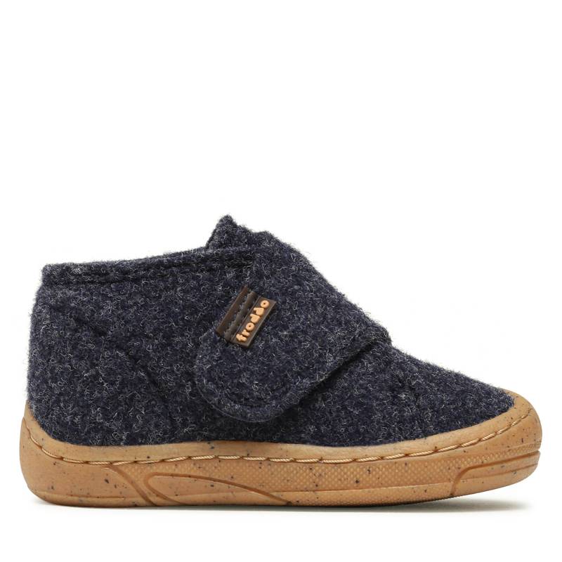 Hausschuhe Froddo Minni Wooly G1700343 M Blau von froddo