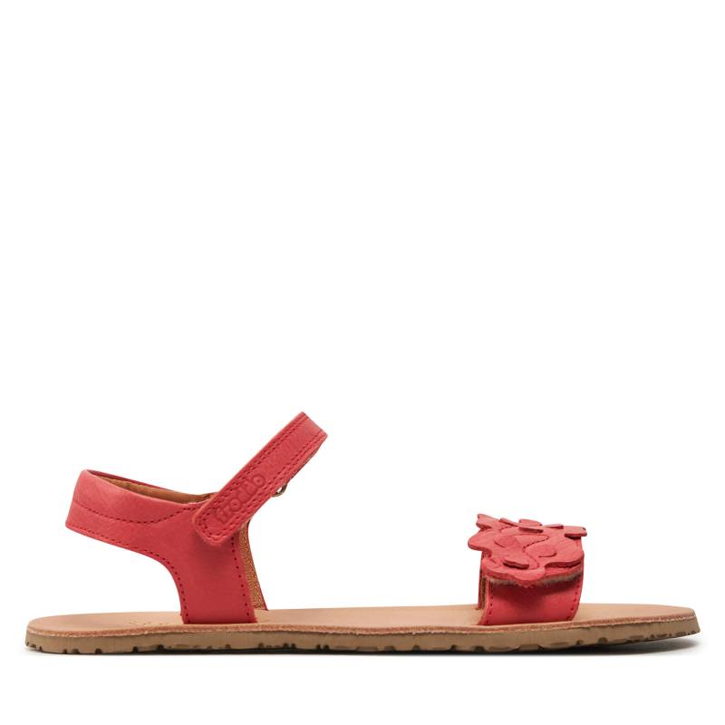 Sandalen Froddo Barefoot Flexy Flowers G3150265 D Rot von froddo