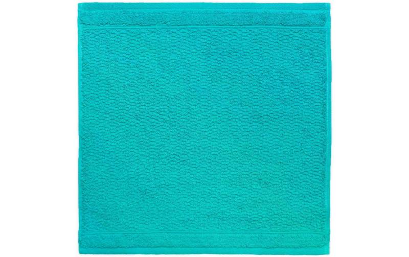 frottana Waschlappen »Pearl 30 x 30 cm, Ozeanblau«, (1 St.) von frottana