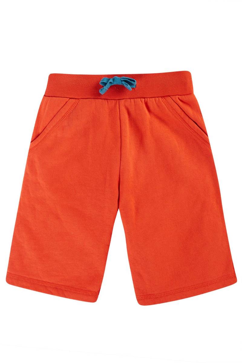 Jungen Shorts Samson Unisex Rot 110/116 von frugi