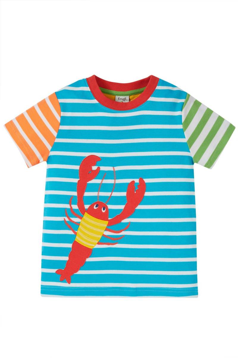 Jungen T-shirt Hotchpotch Jungen Multicolor 104/110 von frugi