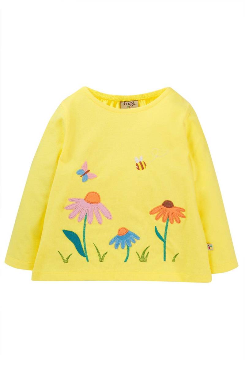 Kleinkinder Shirt Carmen Mädchen Gelb 98/104 von frugi