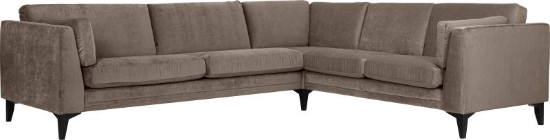 furninova Ecksofa »Avignon«, inklusive 2 Armlehnkissen, im skandinavischen Design von furninova