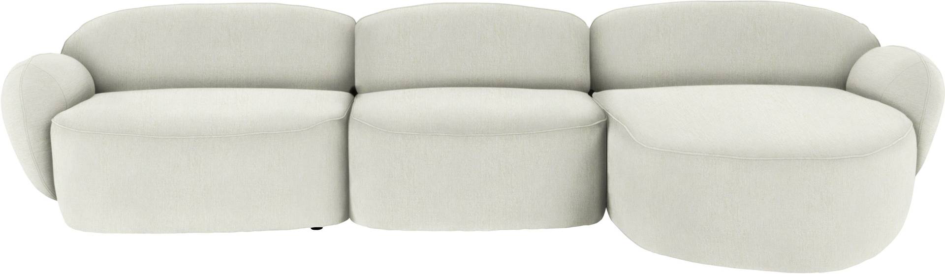 furninova Ecksofa »Bubble, Mega Designsofa mit hochwertiger Detailverarbeitung, L-Form«, sehr komfortabel durch Memoryschaum, im skandinavischen Design von furninova