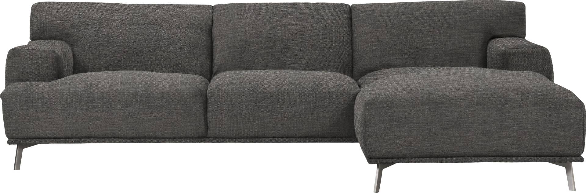 furninova Ecksofa »Rocco klassisch, zeitlos und modernes Design mit hohem Sitzkomfort«, L-Form, hoher Fuss von furninova