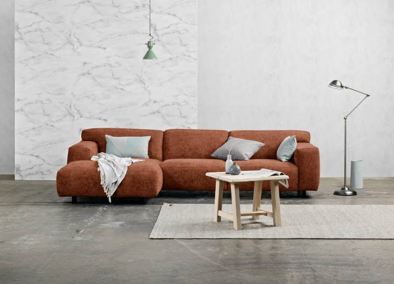 furninova Ecksofa »Vesta, modern und sehr bequem, tolle Detailverarbeitung, L-Form,«, im skandinavischen Design von furninova