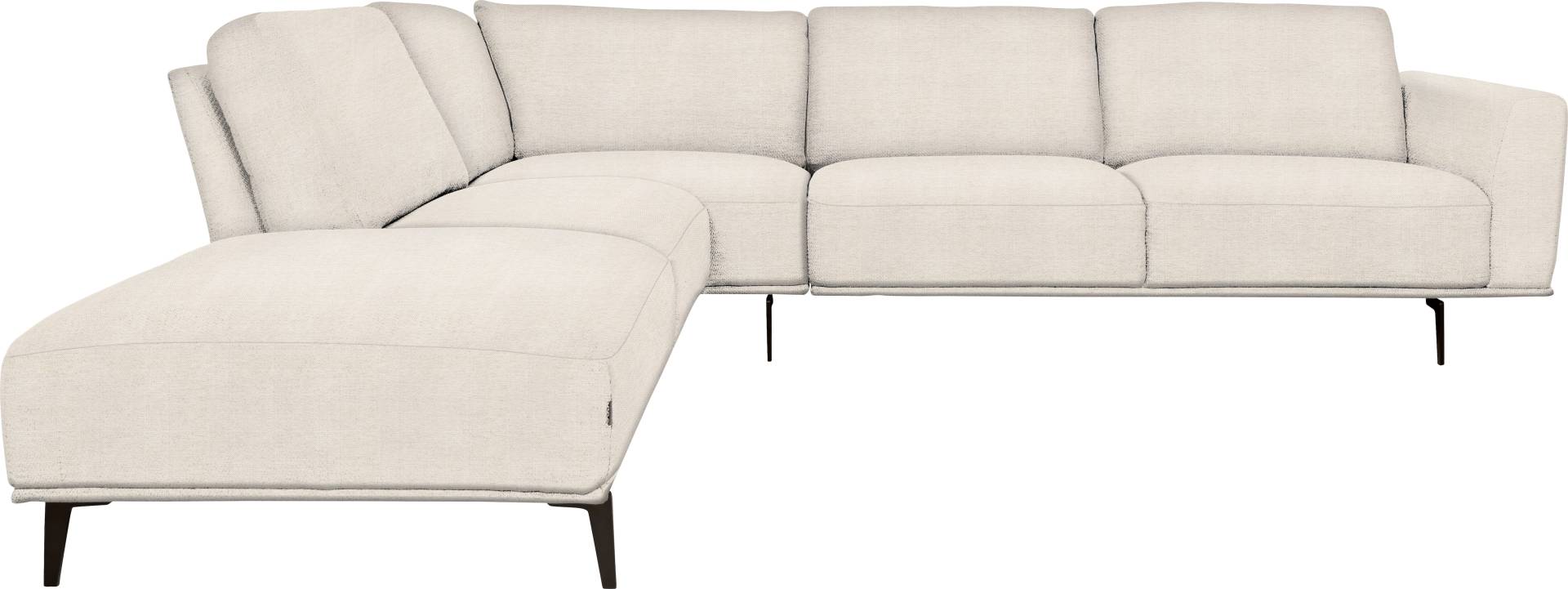 furninova Ecksofa »Pinotee modern und aktuelles Design, L-Form«, mit hohem Sitzkomfort für entspannte Momente, hohe Füsse von furninova