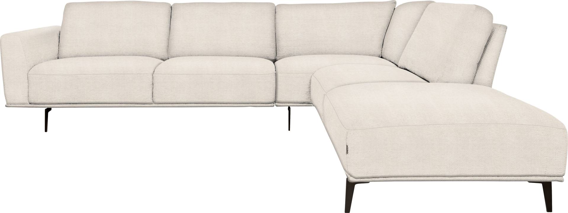 furninova Ecksofa »Pinotee modern und aktuelles Design, L-Form«, mit hohem Sitzkomfort für entspannte Momente, hohe Füsse von furninova