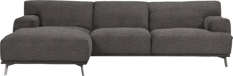 furninova Ecksofa »Rocco klassisch, zeitlos und modernes Design mit hohem Sitzkomfort«, L-Form, hoher Fuss von furninova