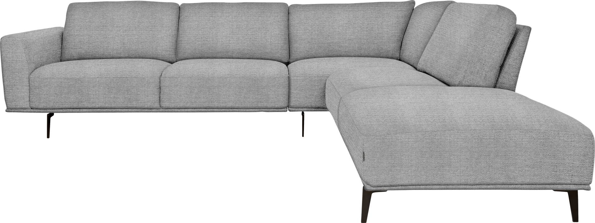 furninova Ecksofa »Pinotee modern und aktuelles Design, L-Form«, mit hohem Sitzkomfort für entspannte Momente, hohe Füsse von furninova