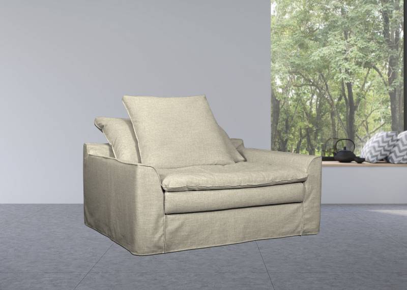 furninova XXL-Sessel »Sake Loveseat und Megasessel«, inklusive 2 Kissen, abnehmbarer und waschbarer Hussenbezug von furninova