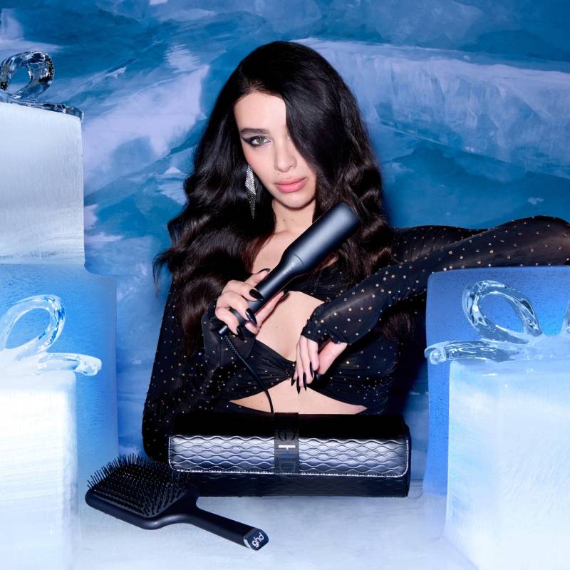 ghd Iced Luxe Collection - Ghd Max Geschenkset - Glätteisen Mit Breiten Platten von ghd