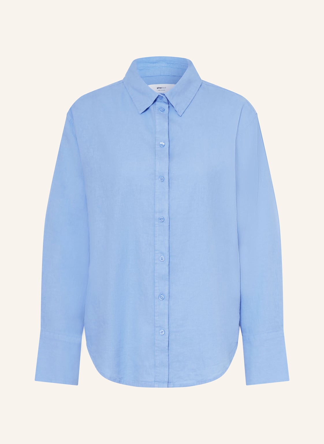 Gina Tricot Hemdbluse Mit Leinen blau Gina Tricot Hemdbluse Mit Leinen blau von gina tricot