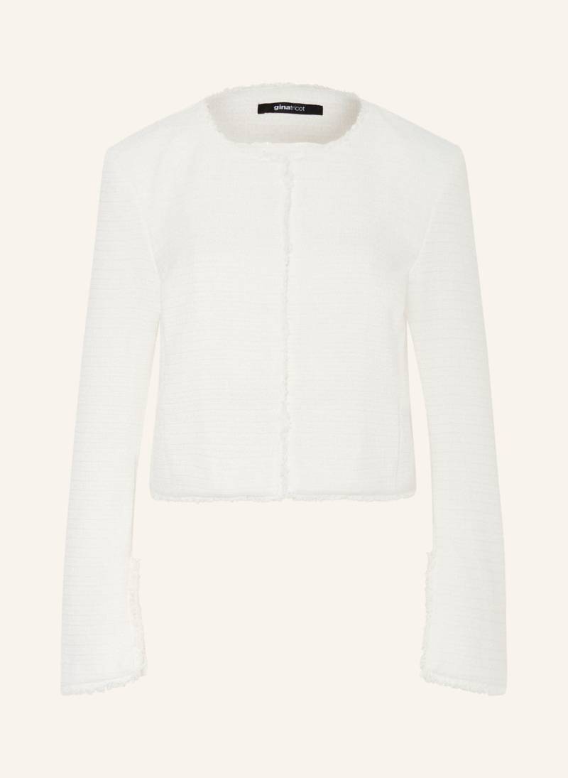 Gina Tricot Kastenjacke Aus Bouclé weiss von gina tricot