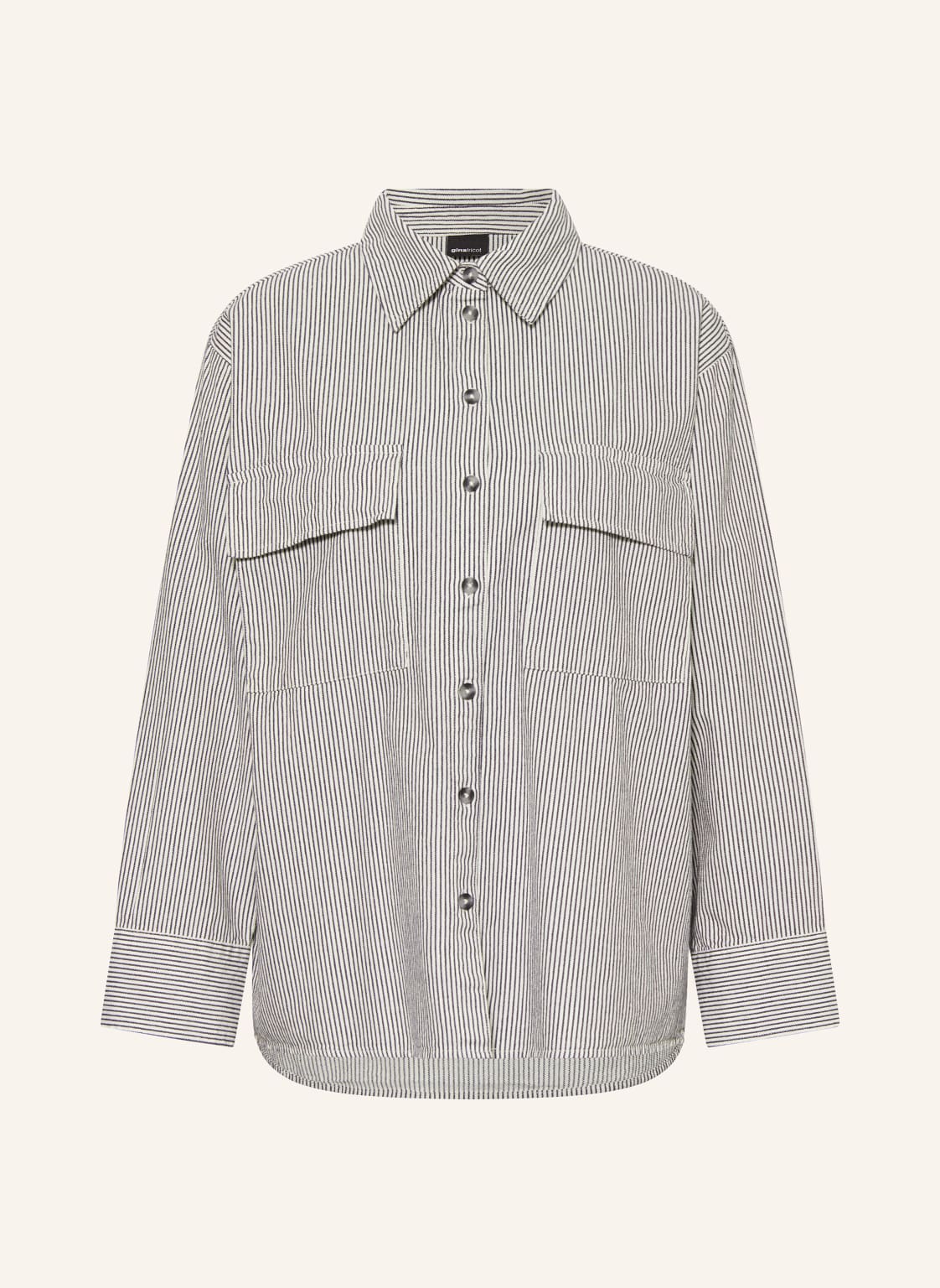 Gina Tricot Overshirt weiss Gina Tricot Overshirt weiss von gina tricot