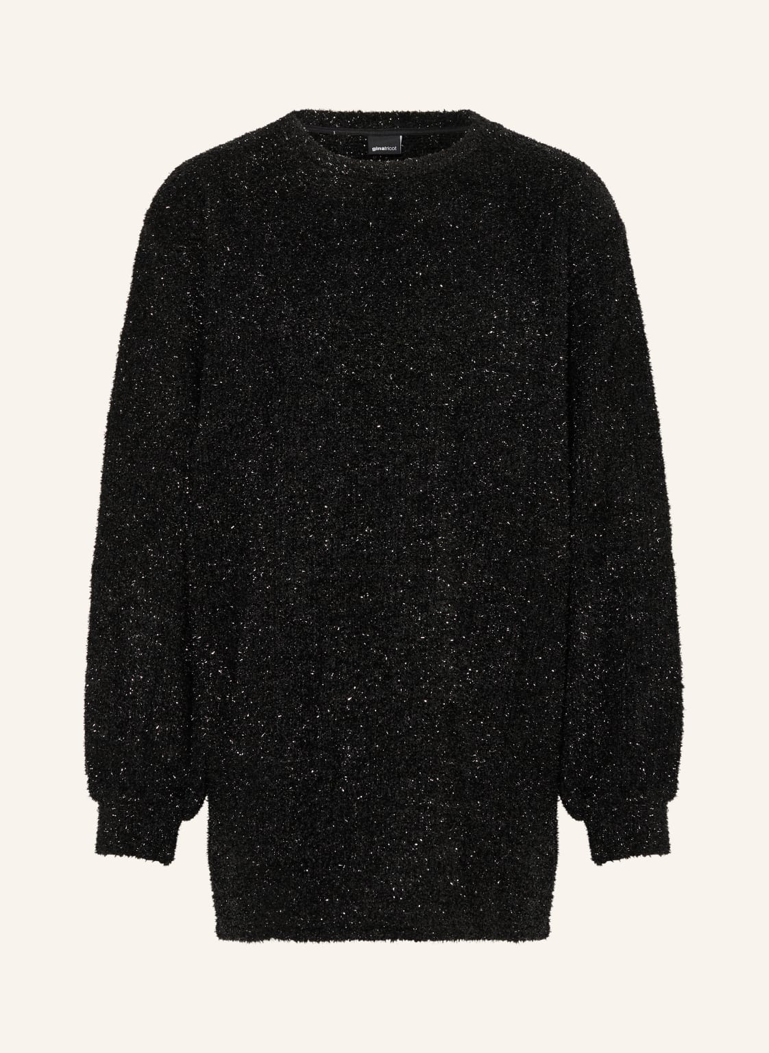 Gina Tricot Pullover Mit Glitzergarn schwarz von gina tricot