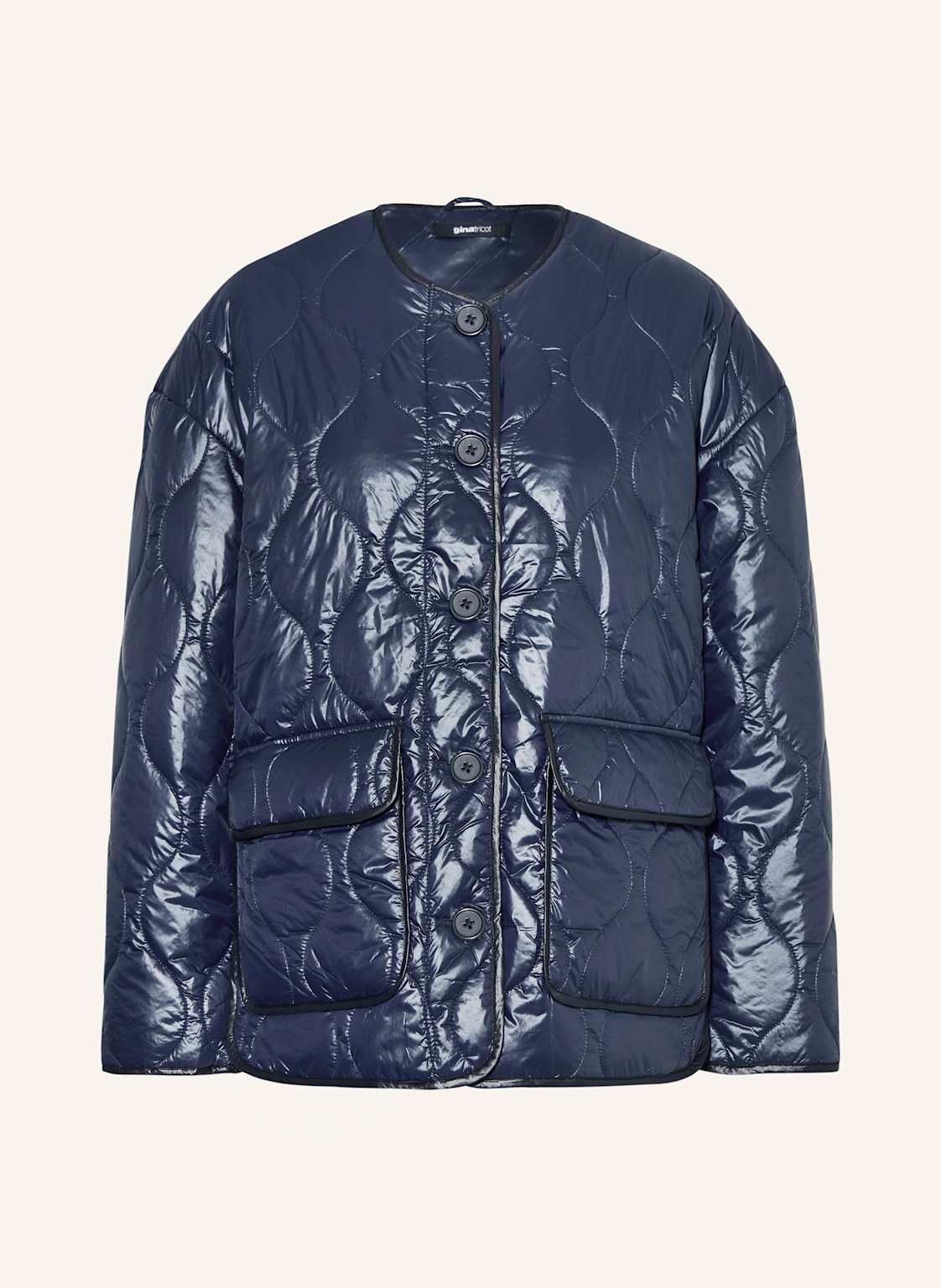 Gina Tricot Steppjacke blau von gina tricot