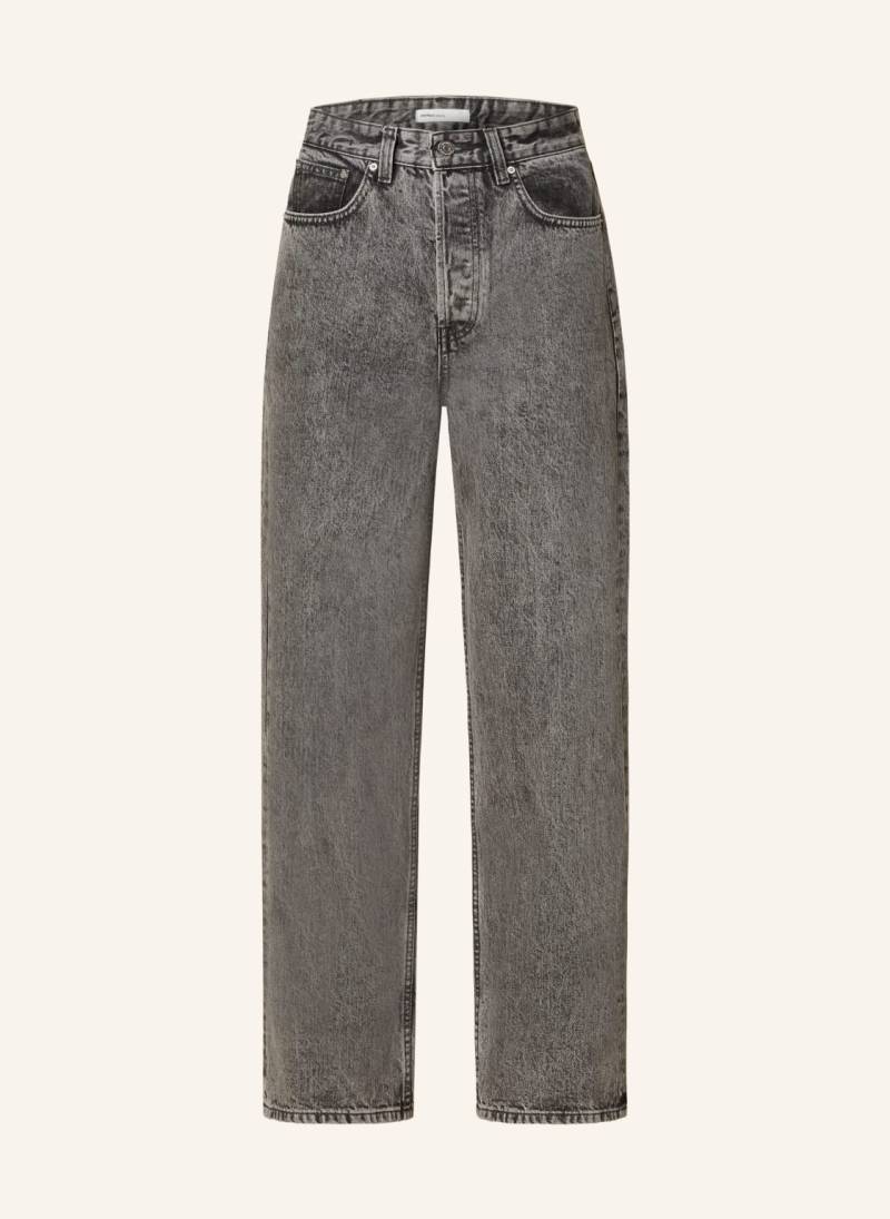 Gina Tricot Straight Jeans grau von gina tricot