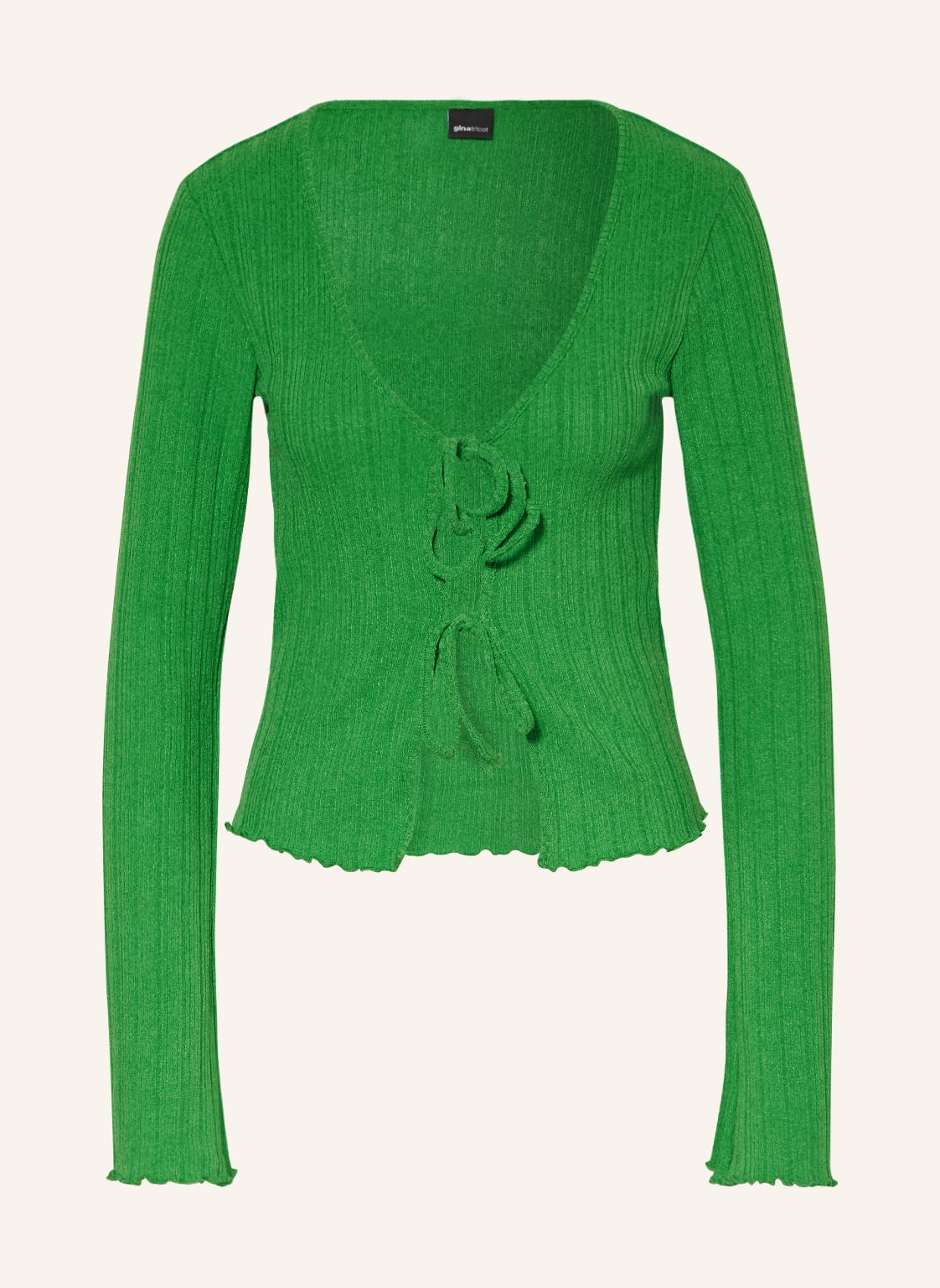 Gina Tricot Strickjacke Mina gruen Gina Tricot Strickjacke Mina gruen von gina tricot