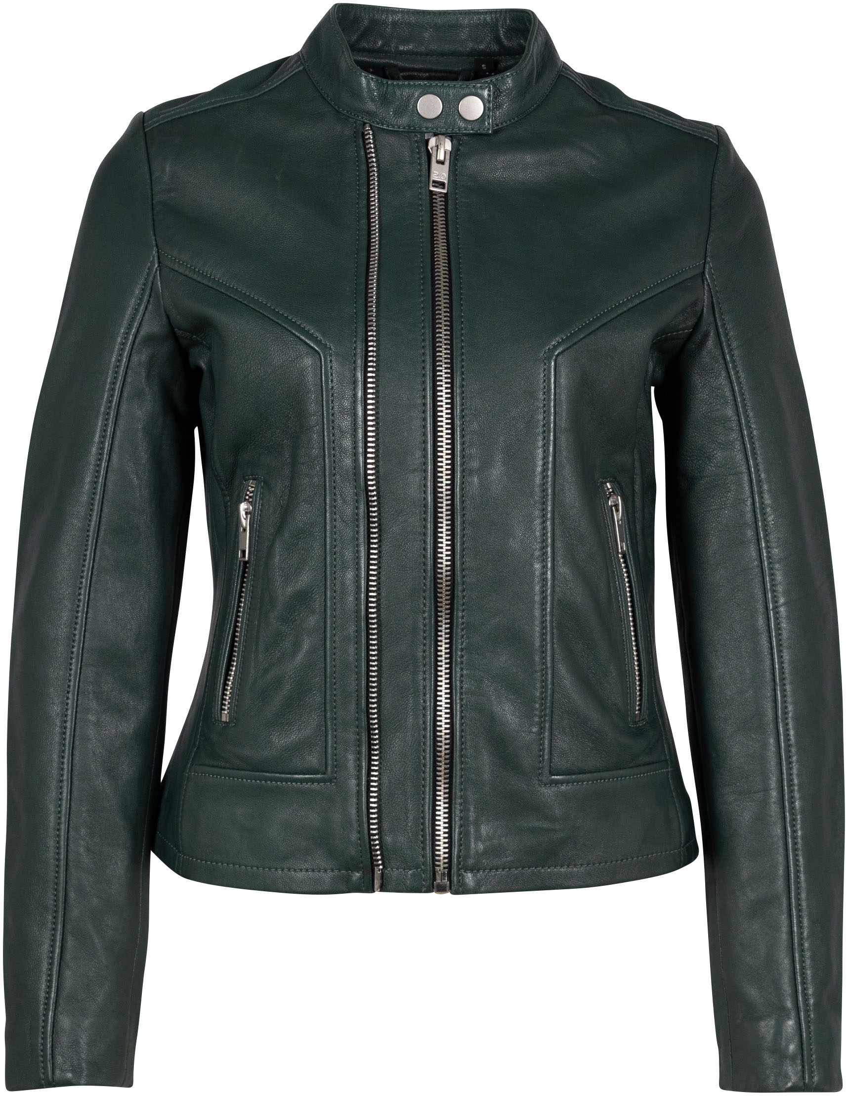 Mauritius Lederjacke »G2WWeda SF«, mit Reissverschluss, Zierreissverschluss, Stehkragen Mauritius Lederjacke »G2WWeda SF«, mit Reissverschluss, Zierreissverschluss, Stehkragen von Mauritius