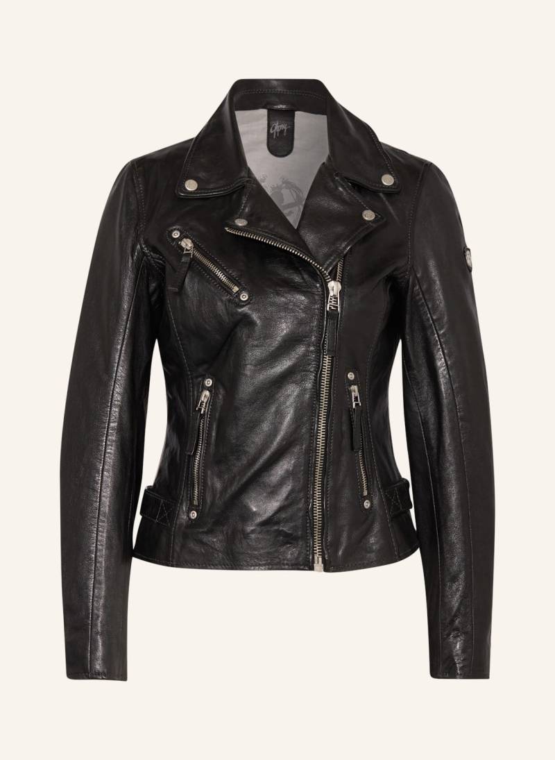 Gipsy Lederjacke schwarz von gipsy