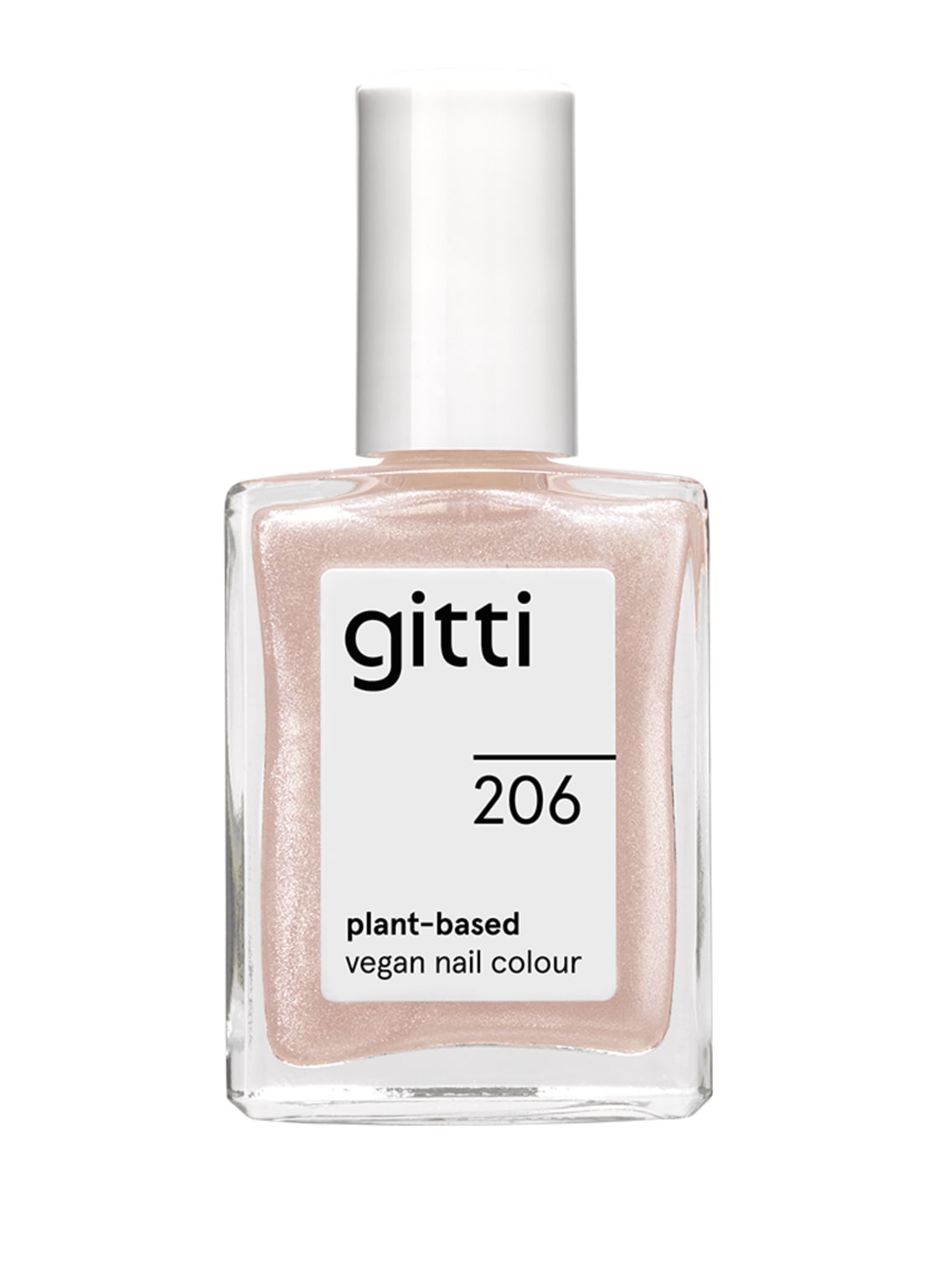 Gitti Plant-Based Vegan Nail Colour Nagellack von gitti