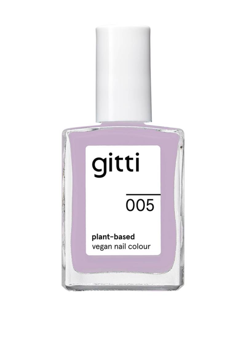 Gitti Plant-Based Vegan Nail Colour Nagellack von gitti