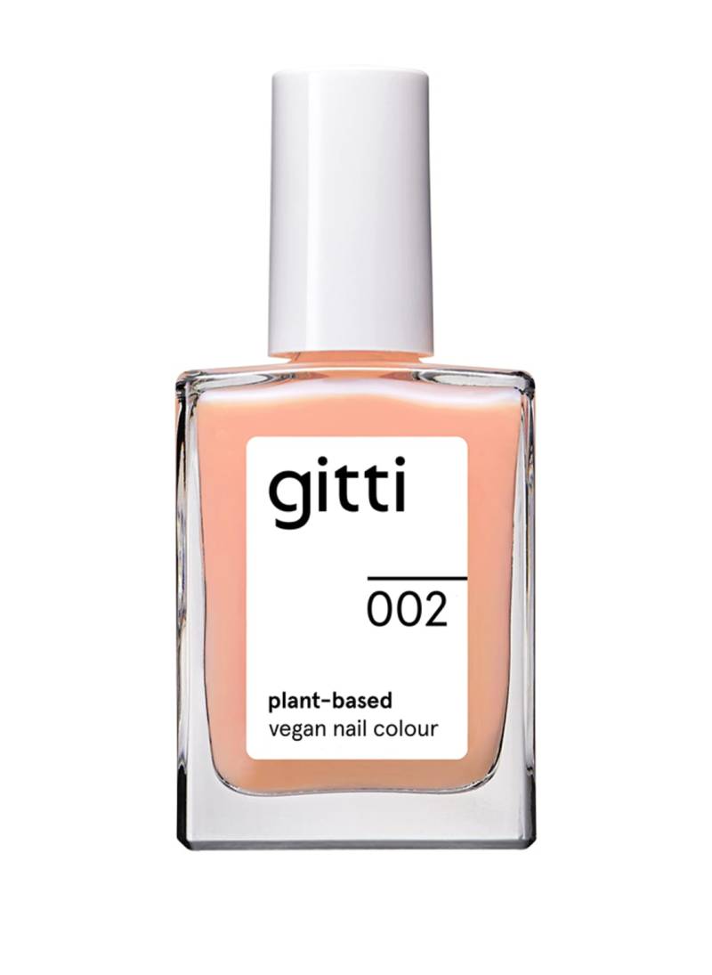 Gitti Plant-Based Vegan Nail Colour Nagellack von gitti