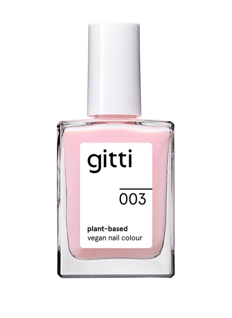 Gitti Plant-Based Vegan Nail Colour Nagellack von gitti