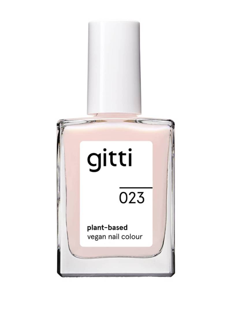 Gitti Plant-Based Vegan Nail Colour Nagellack von gitti