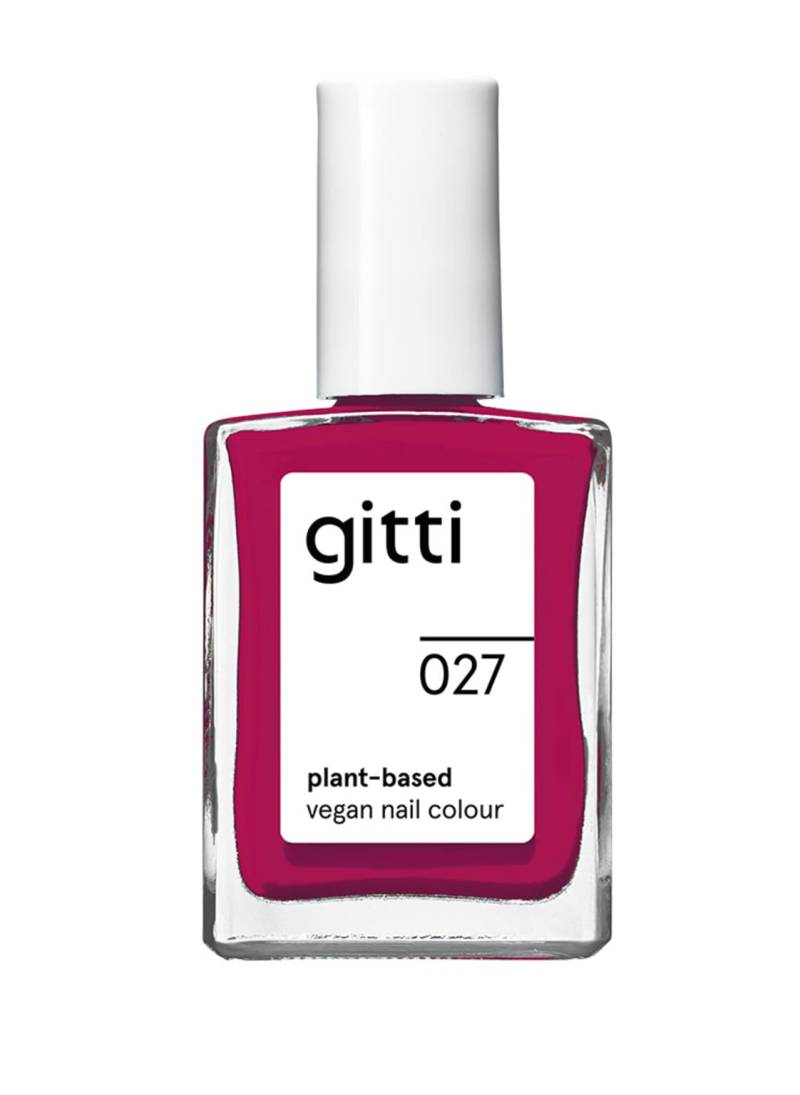 Gitti Plant-Based Vegan Nail Colour Nagellack von gitti