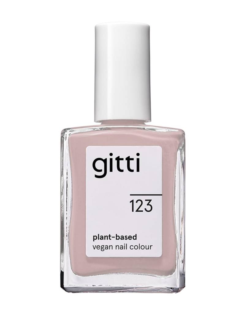 Gitti Plant-Based Vegan Nail Colour Nagellack von gitti