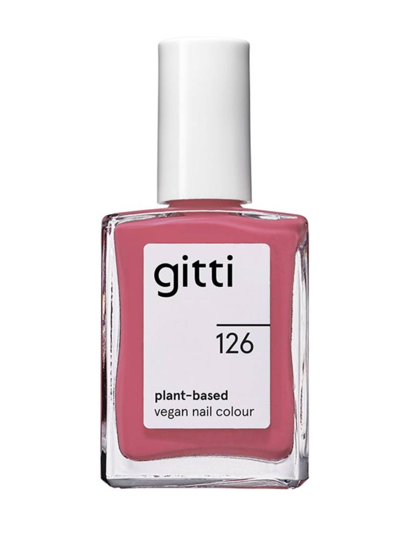 Gitti Plant-Based Vegan Nail Colour Nagellack von gitti