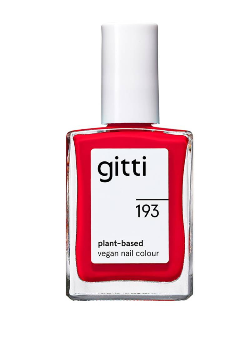 Gitti Plant-Based Vegan Nail Colour Nagellack von gitti