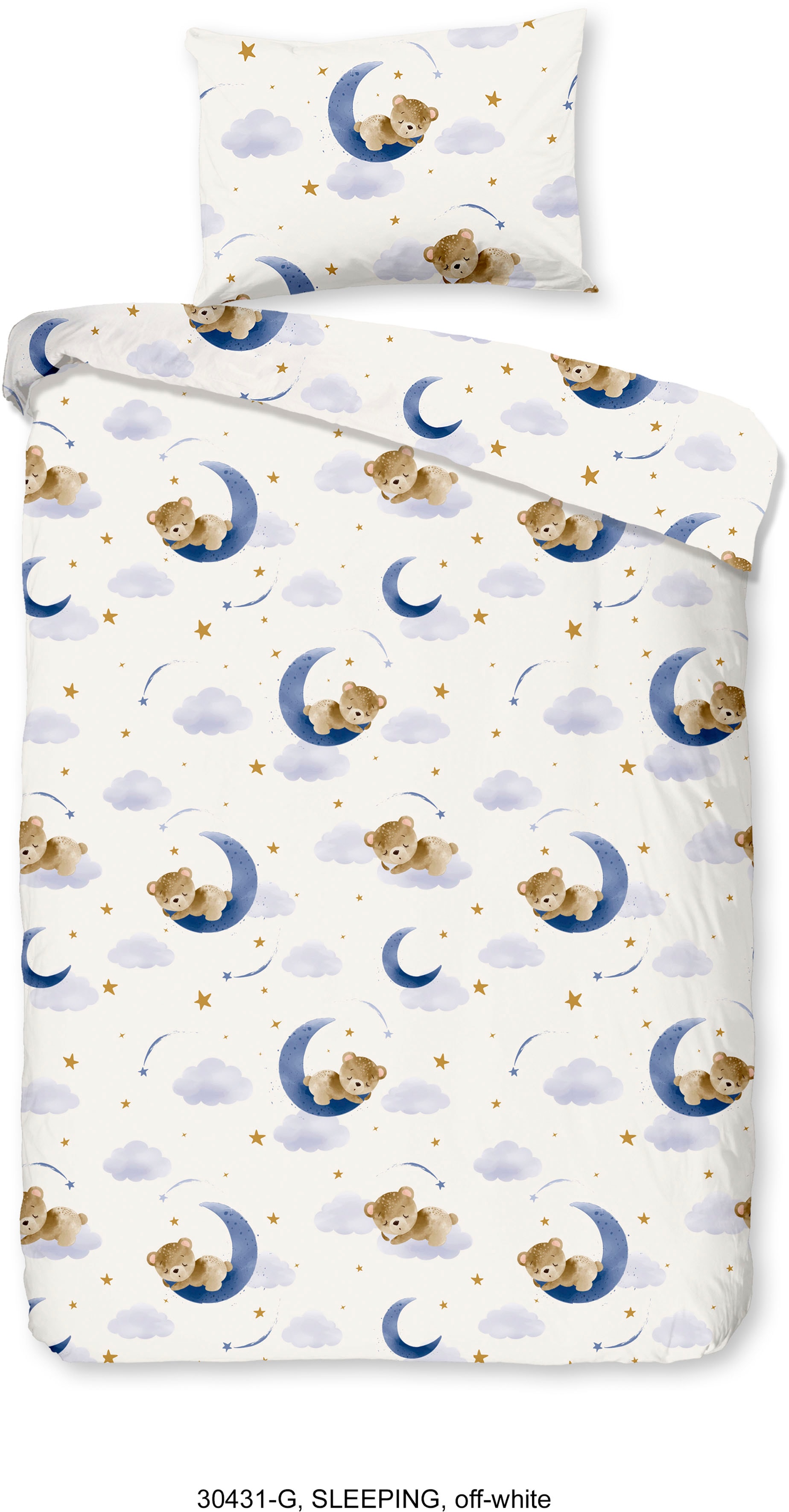 good morning Babybettwäsche »Sleeping Bear Junior«, 100% Baumwolle von good morning