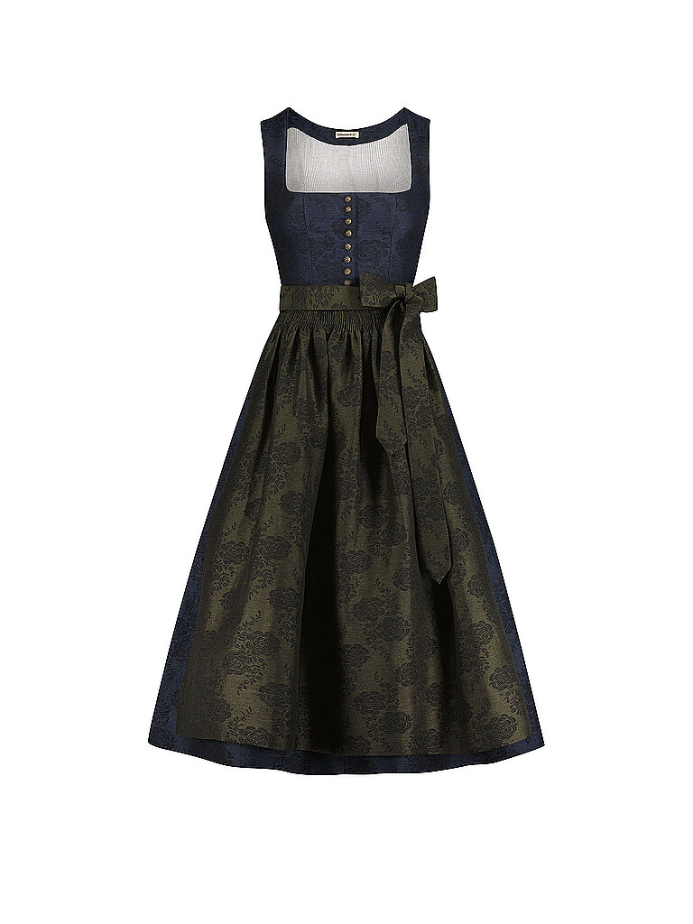 GOTTSEIDANK Dirndl MONIKA 80cm dunkelblau | 44 GOTTSEIDANK Dirndl MONIKA 80cm dunkelblau | 44 von gottseidank