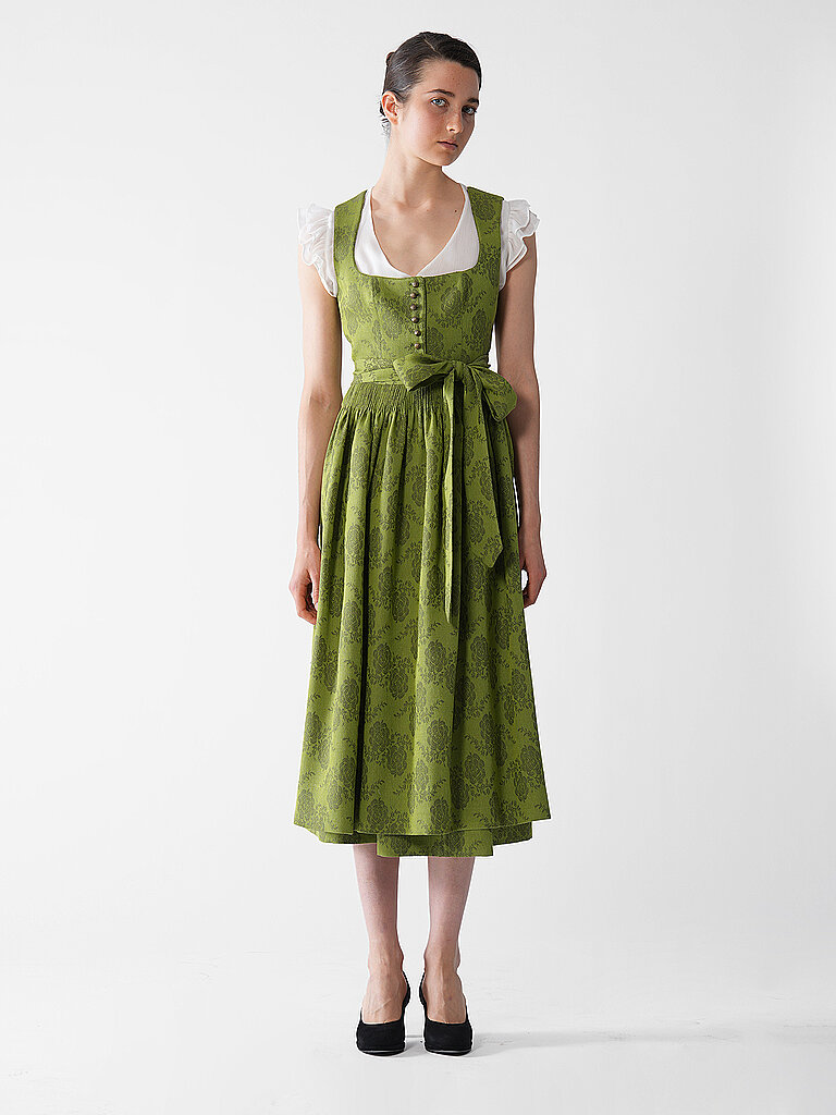 GOTTSEIDANK Dirndl MONIKA  grün | 34 von gottseidank