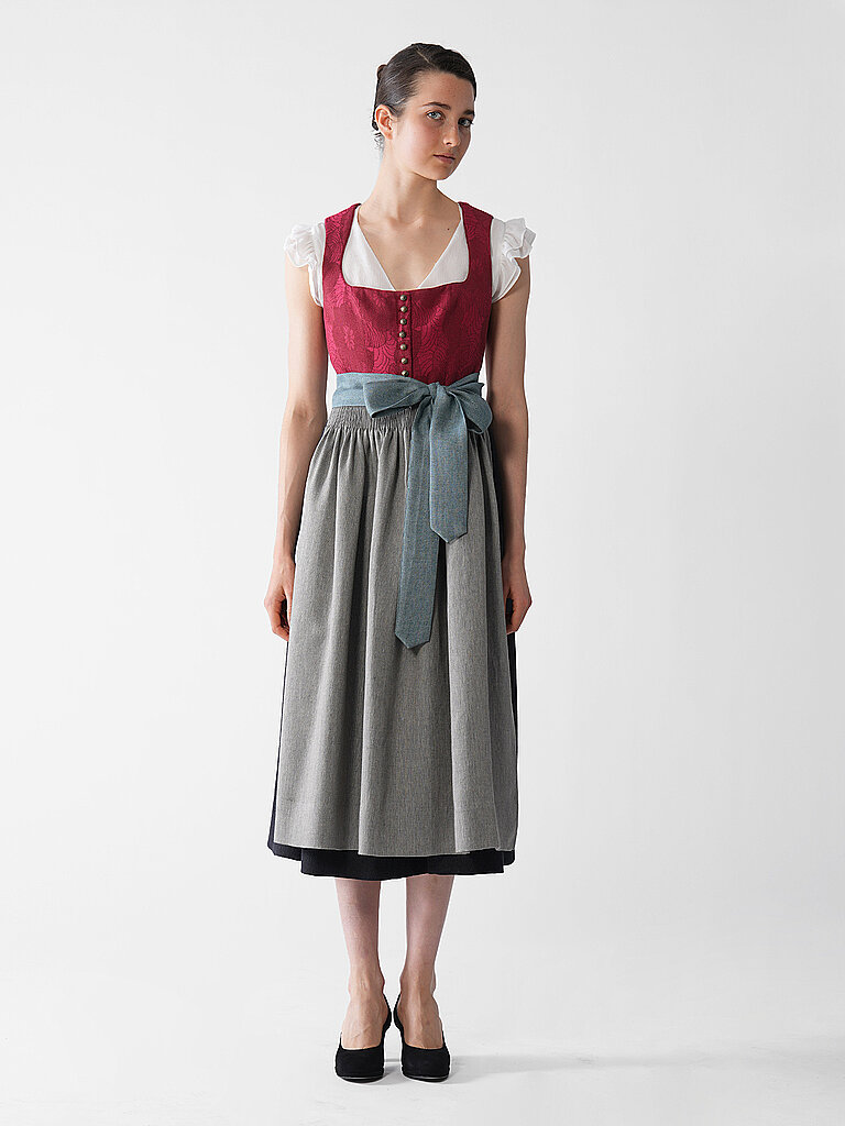 GOTTSEIDANK Dirndl MONIKA rot | 40 von gottseidank