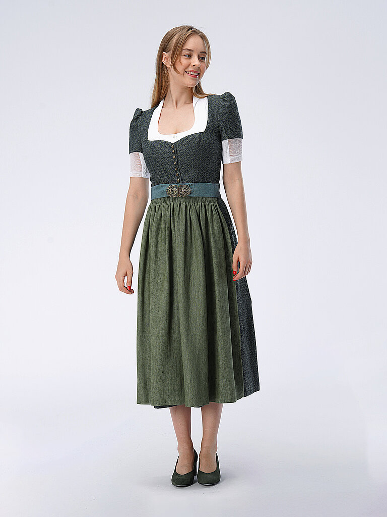 GOTTSEIDANK Dirndl  grün | 36 von gottseidank