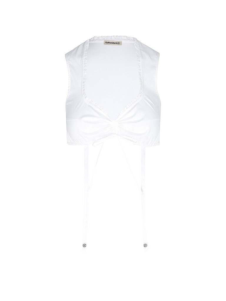 GOTTSEIDANK Dirndlbluse MARESA weiss | 34 GOTTSEIDANK Dirndlbluse MARESA weiss | 34 von gottseidank