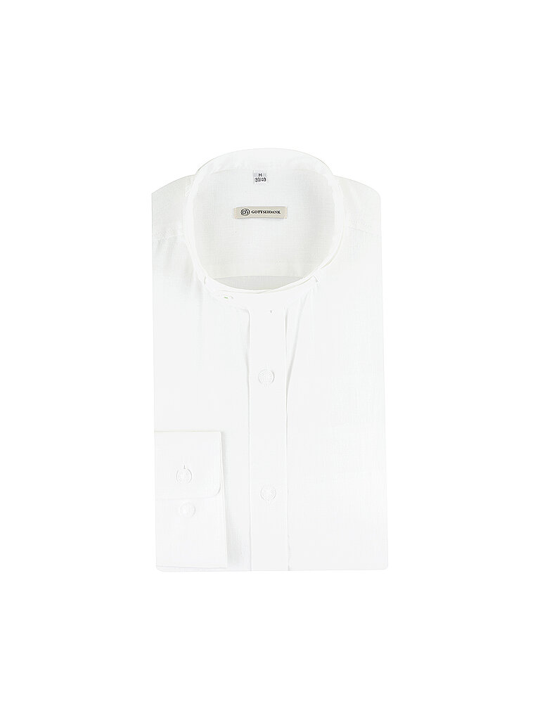 GOTTSEIDANK Trachtenhemd LENZ weiss | XL GOTTSEIDANK Trachtenhemd LENZ weiss | XL von gottseidank