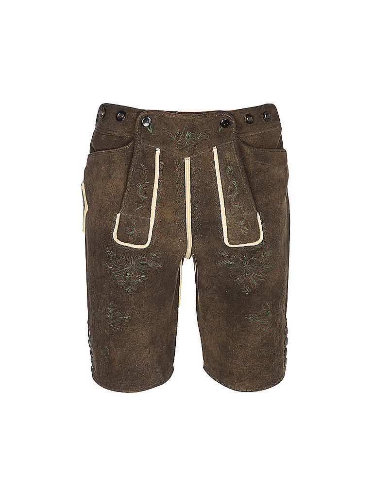 GOTTSEIDANK Lederhose  braun | 54 von gottseidank