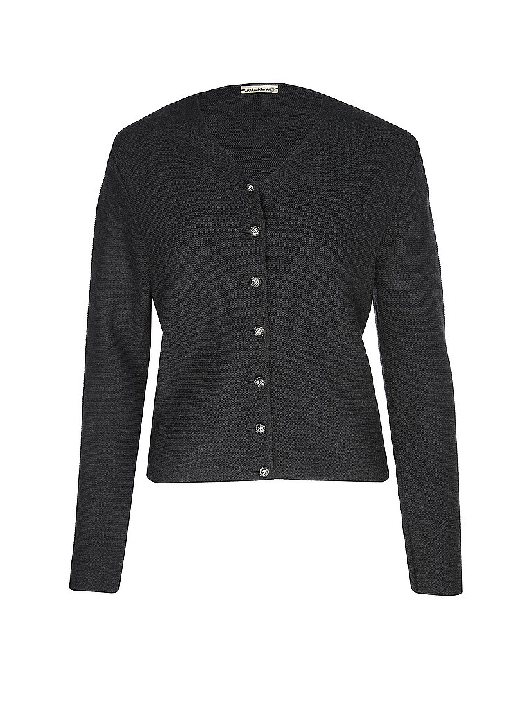 GOTTSEIDANK Trachten Strickjacke Slim Fit ANNA schwarz | S GOTTSEIDANK Trachten Strickjacke Slim Fit ANNA schwarz | S von gottseidank