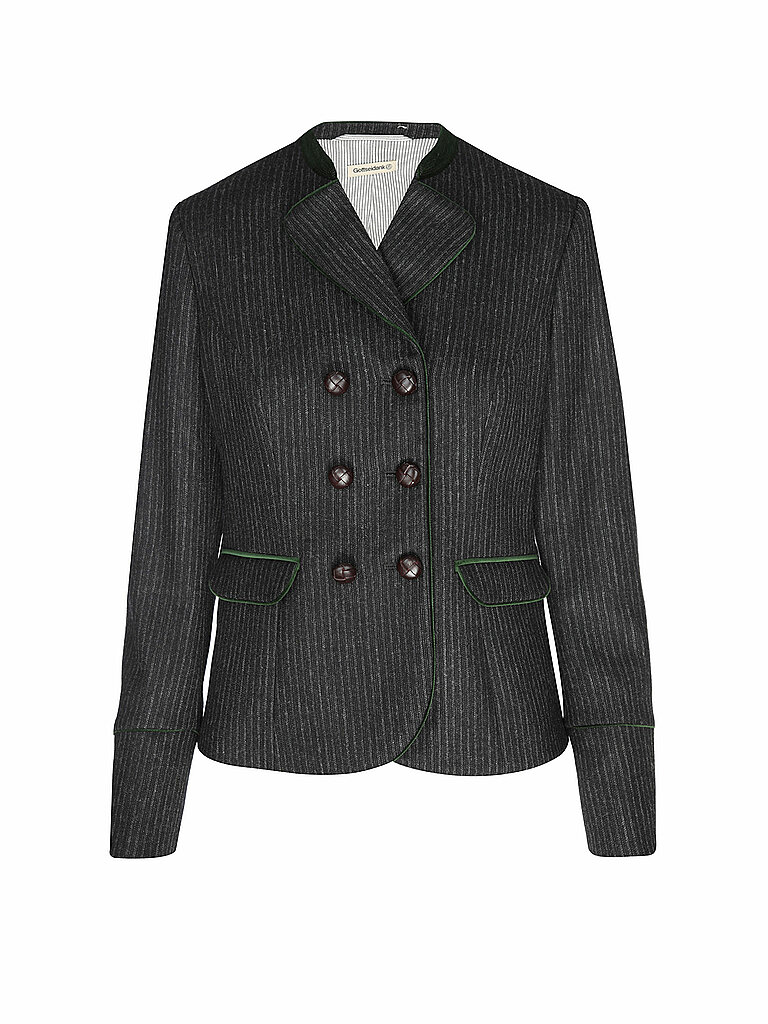 GOTTSEIDANK Trachtenblazer WALLY  grau | 34 von gottseidank