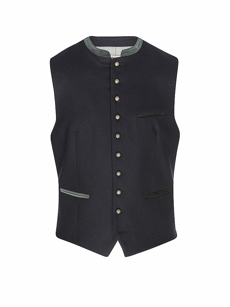 GOTTSEIDANK Trachtengilet KONSTANTIN blau | 44 von gottseidank