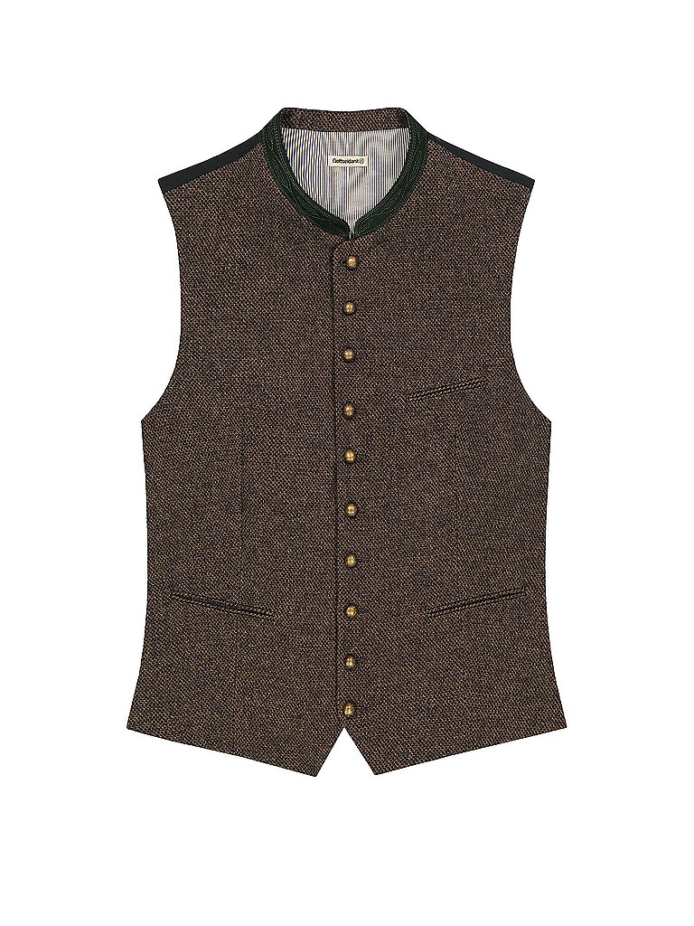 GOTTSEIDANK Trachtengilet KONSTANTIN braun | 50 von gottseidank